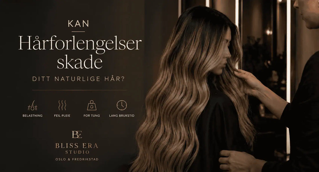 Kan extensions skade ditt naturlige hår?