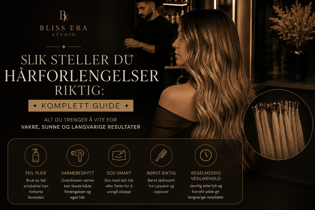 Slik steller du extensions riktig: komplett guide